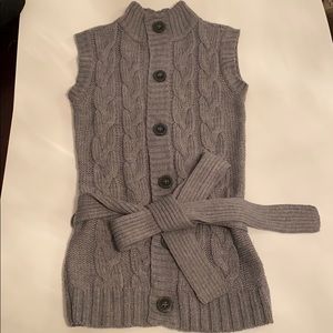 Grey Knit Vest
